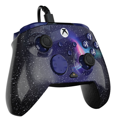 Turtle Beach Rematch Advanced Dark Cosmos – Xbox/PC – Set skråt fra venstre