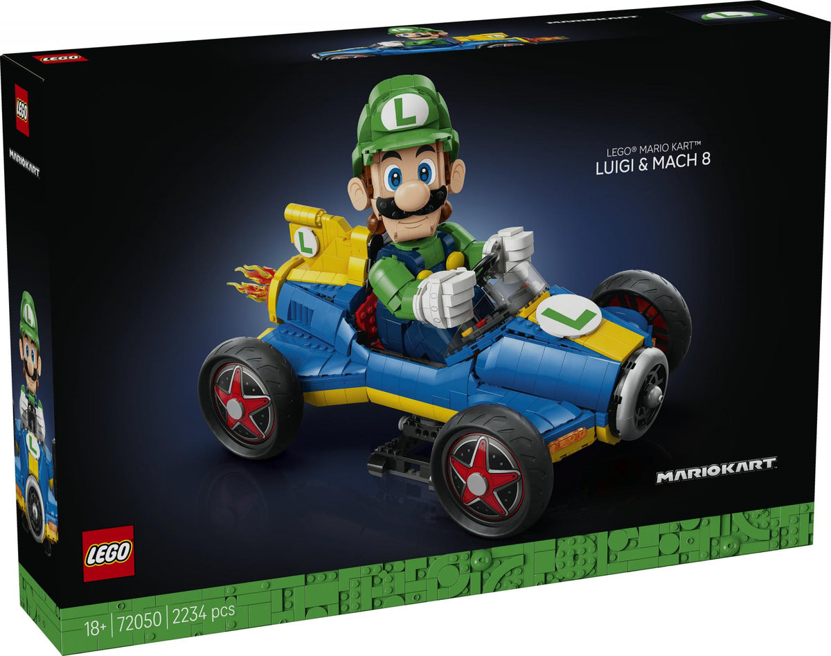 LEGO 72050 Super Mario Mario Kart: Luigi & Turbo Speedster LEGO
