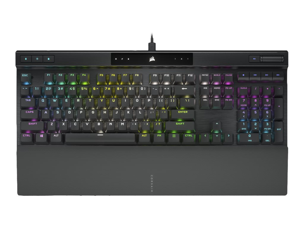 CORSAIR Gaming K70 RGB PRO Tangentbord Mekaniskt RGB/16,8 Miljoner Färger Kabel Nordic