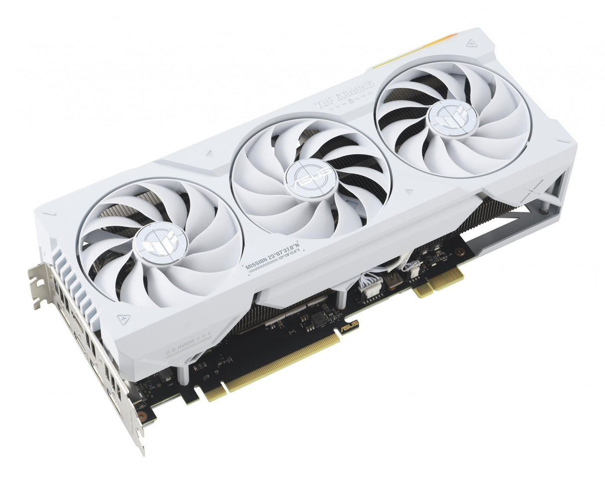 ASUS GeForce RTX 4070 TI SUPER 16GB TUF OC GAMING WHITE EDITION BTF ASUS