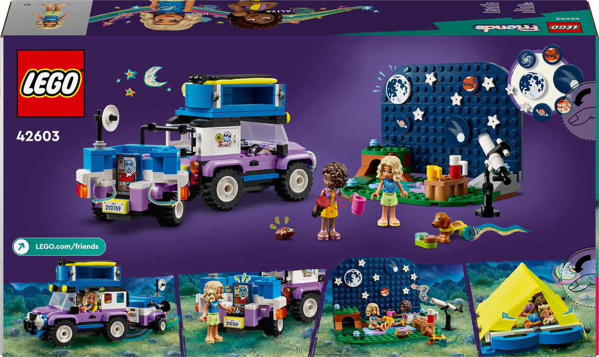LEGO 42603 Friends Stargazer Byggsats För Campingfordon
