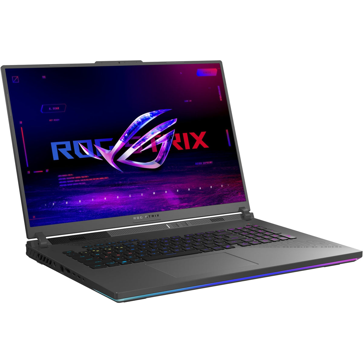 Asus ROG Strix G18 G814FP-S9065W – bærbar med tysk DE-layout