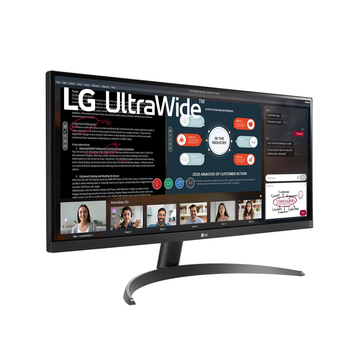 LG 29WP500-B 29 2560 X 1080 (UltraWide) HDMI 75Hz