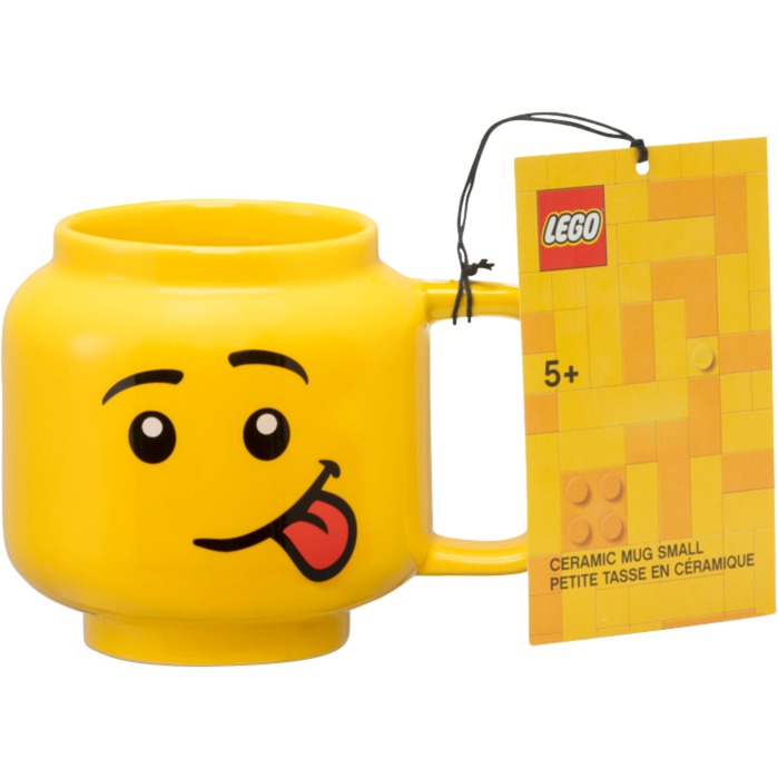 Room Copenhagen LEGO ceramic mug Silly, small (yellow)