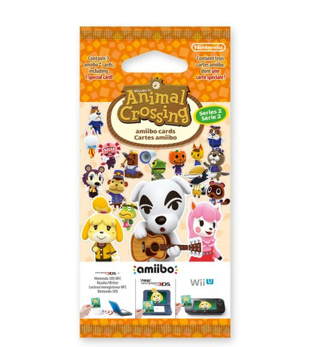 Nintendo Animal Crossing amiibo-kort Serie 2, 3 stk. – Kortpakke