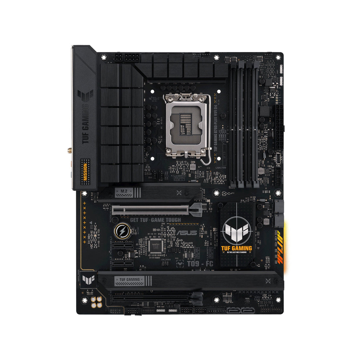 ASUS TUF GAMING B760-PLUS WIFI D4 (ATX, B760, LGA 1700, DDR4)