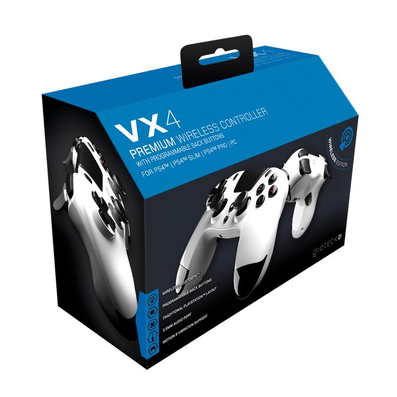 Gioteck VX-4 Wireless Premium BT Controller (Vit)