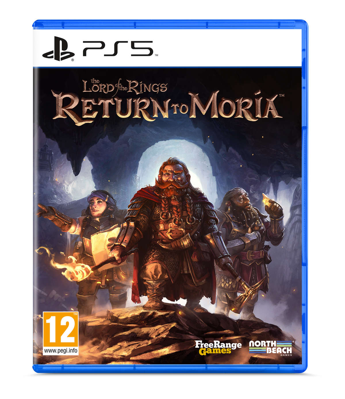 The Lord of the Rings: Return to Moria – PlayStation 5 – spilomslag