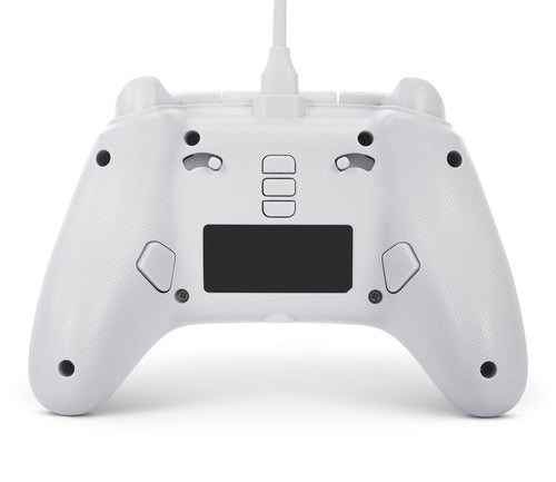 PowerA Advantage Lumectra kablet controller – hvid – Xbox/PC – forside med lys