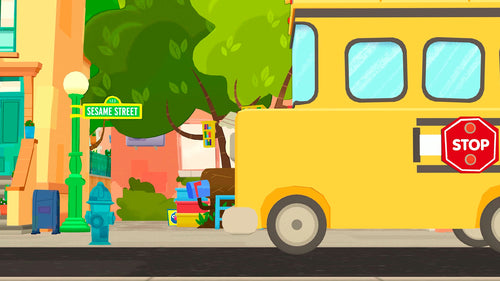 Sesame Street: Friends and Fun – PlayStation 5 – Bus og figur