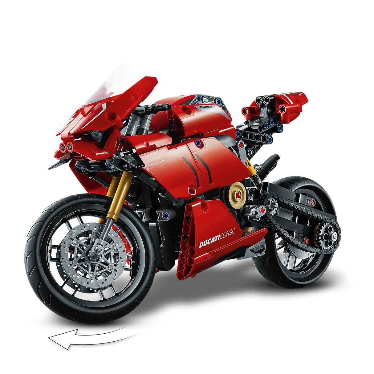 LEGO 42107 Technic Ducati Panigale V4 R, Byggleksakssaxfodral