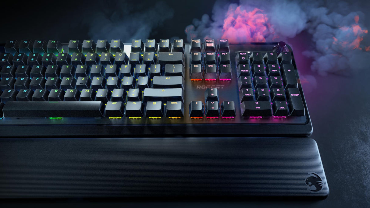 Roccat - Pyro Linear Switch Mechanical Gaming Keyboard - Nordic Layout