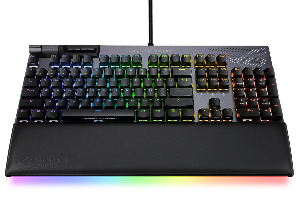 ASUS ROG Strix FLARE II ANIMATE PBT Gaming Tangentbord (NX Red Switches)