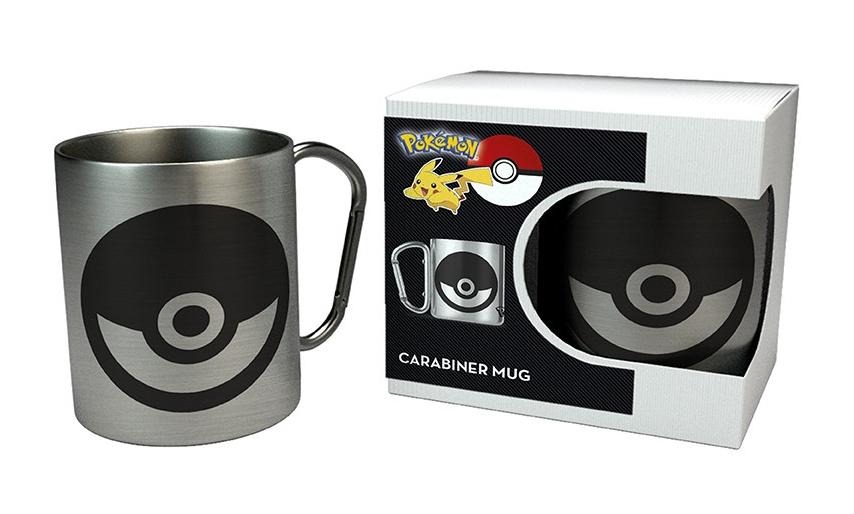 POKEMON Mug Carabiner - Pokeball - 235ml Abysse