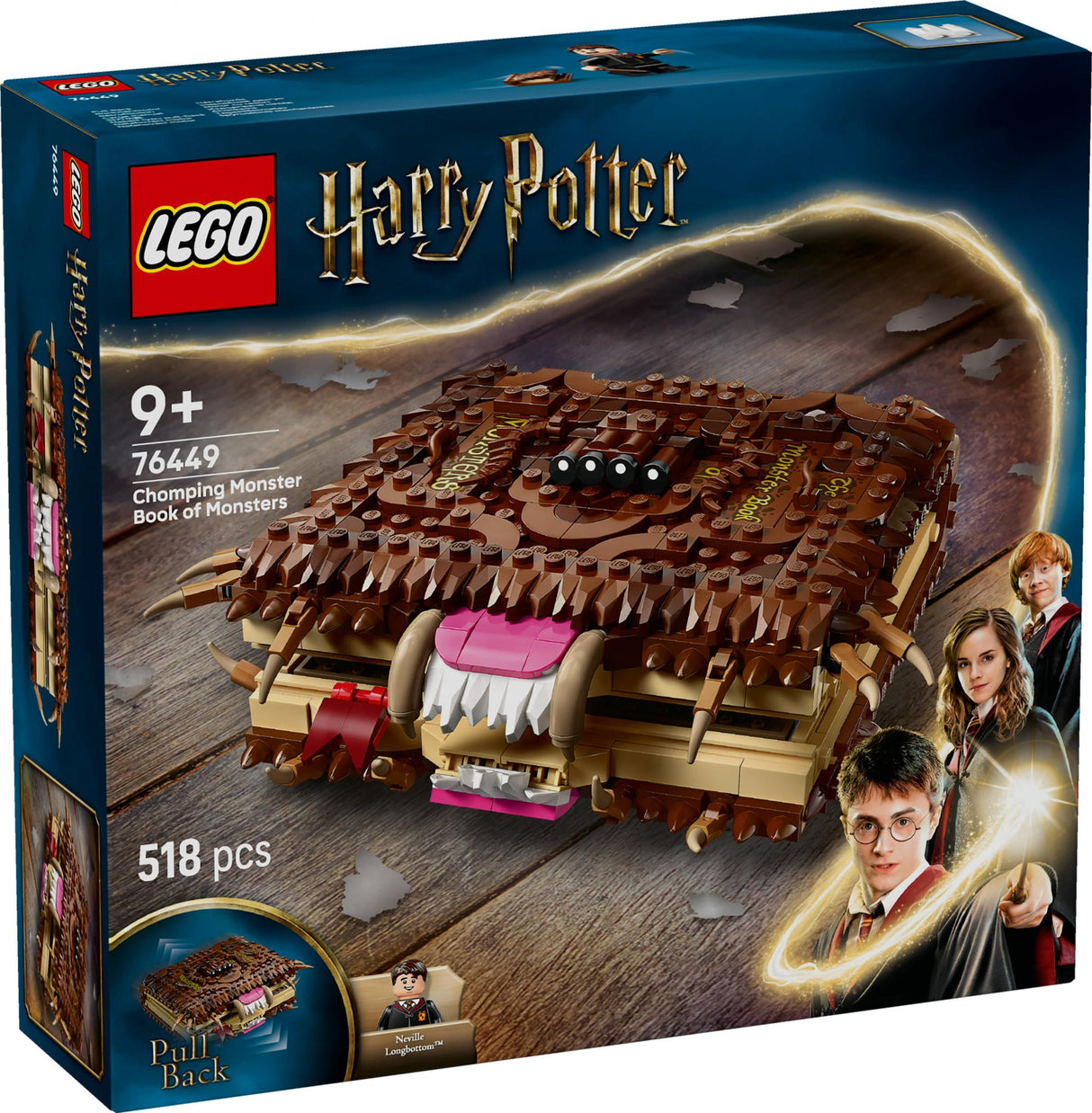 LEGO 76449 Harry Potter Biting Monster Book of Monsters LEGO