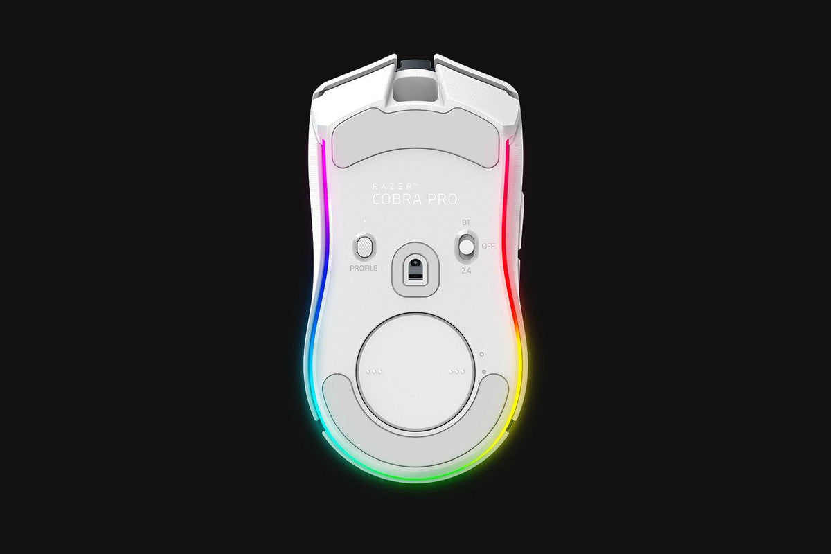 Razer - Cobra Pro - White - Wireless Gaming Mouse Razer