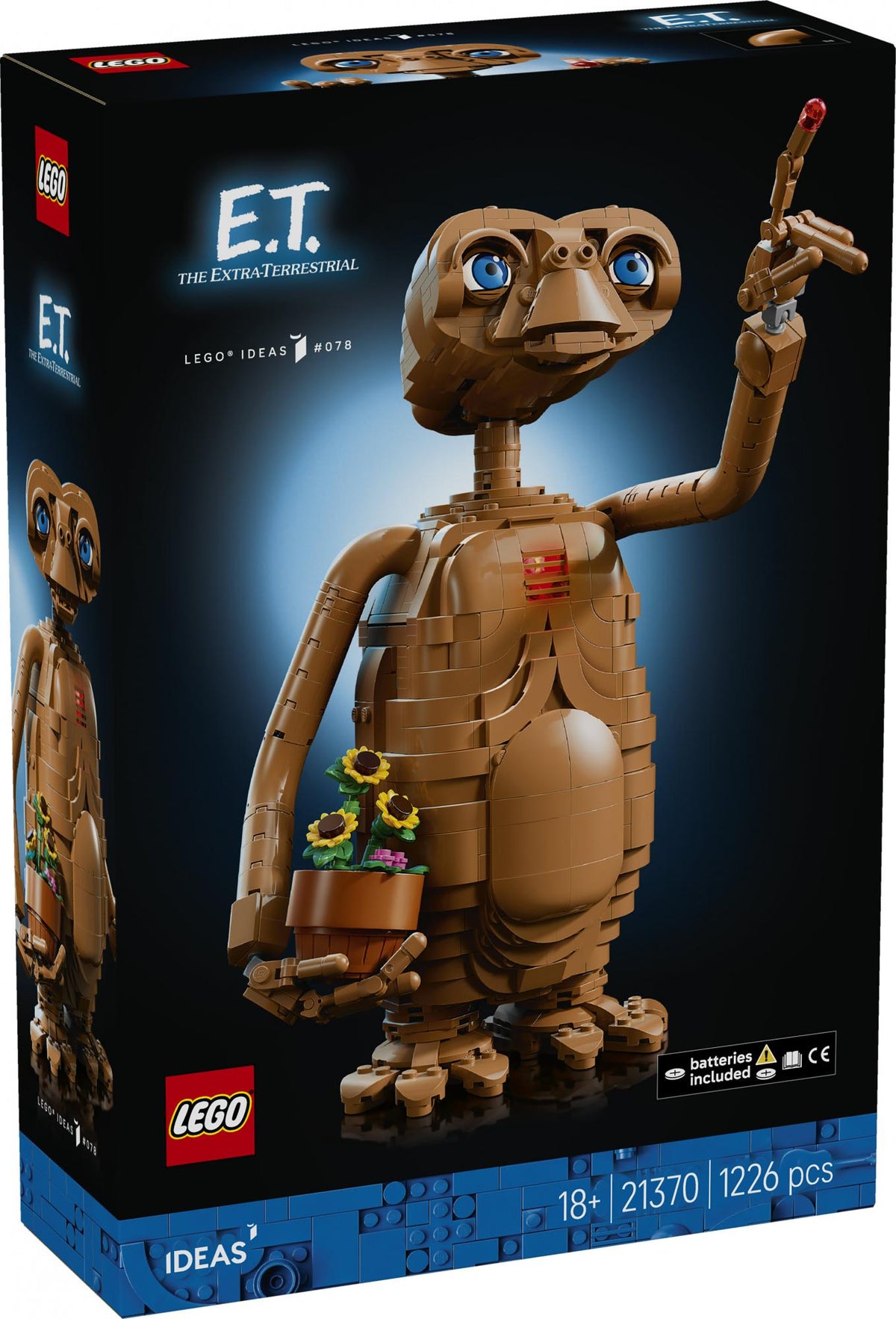 LEGO - LEGO Ideas - E.T. the Extra-Terrestrial (21370) LEGO