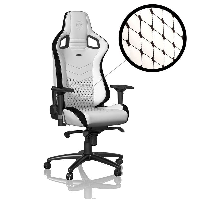 Noblechairs EPIC Vit/Svart