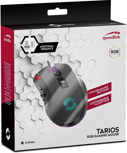 SpeedLink - Tarios RGB Gaming Mouse /Svart