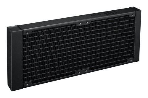ASUS TUF Gaming LC III 240 ARGB – radiator set fra bagsiden