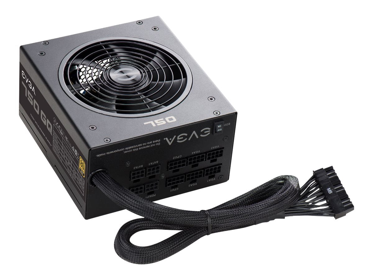 EVGA 750 GQ Strömförsörjning 750Watt