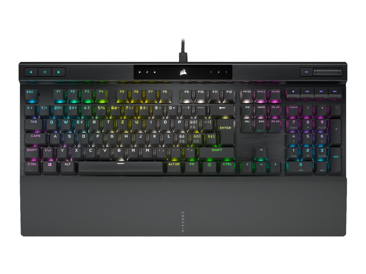 CORSAIR Gaming K70 RGB PRO Tangentbord Mekaniskt RGB/16,8 Miljoner Färger Kabel Nordic