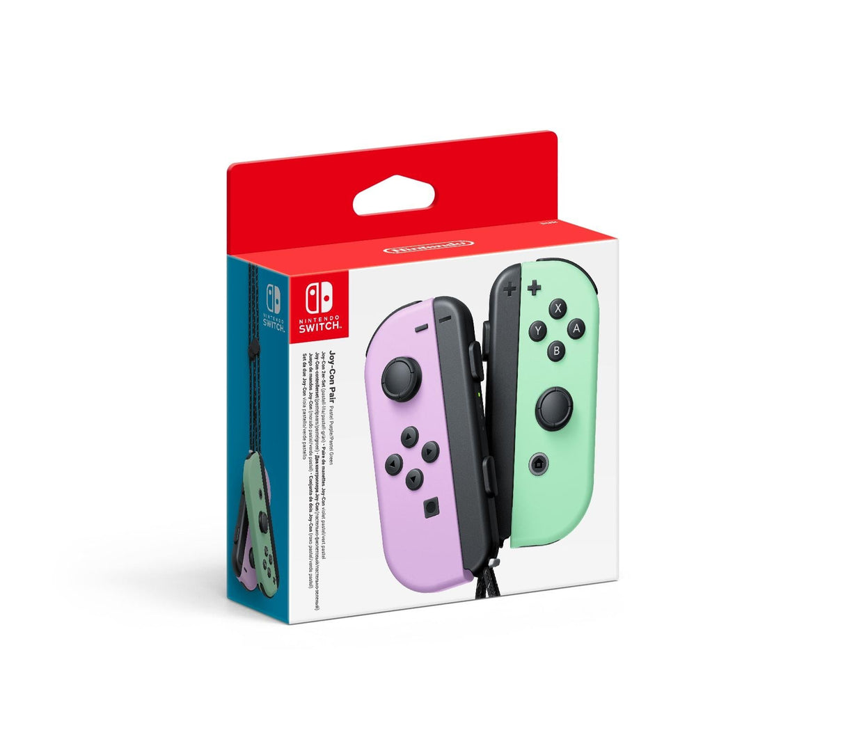 Joy Con Pair Pastell Lila/Pastellgrön