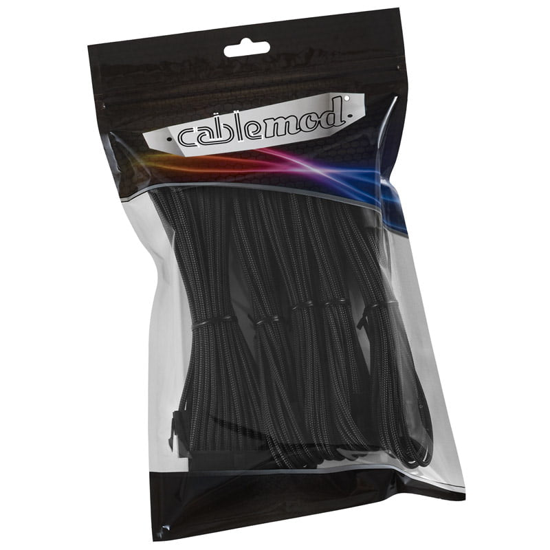 CableMod Classic ModMesh Cable Extension Kit - 8+8 Series - Svart