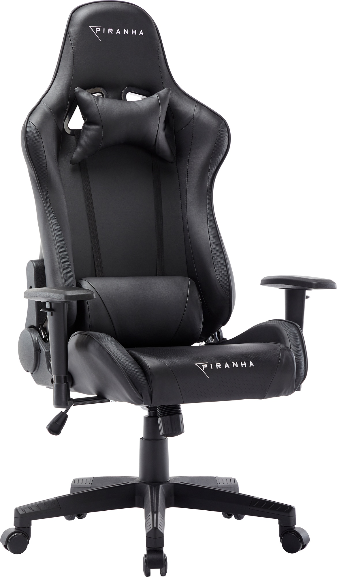 Piranha Bite Gaming Stol - Svart