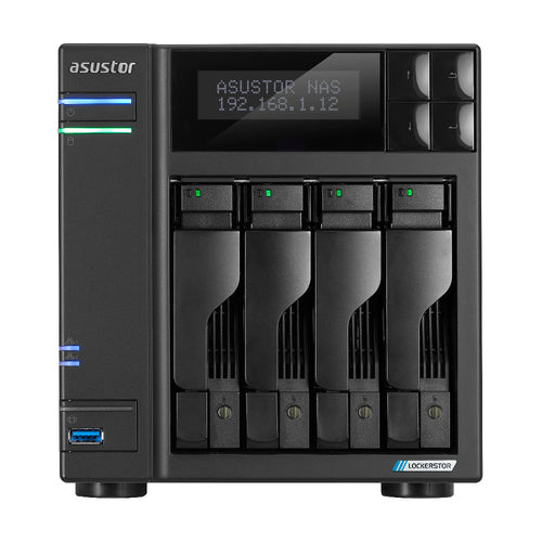 Asustor LOCKERSTOR 4 Gen2+ – set forfra