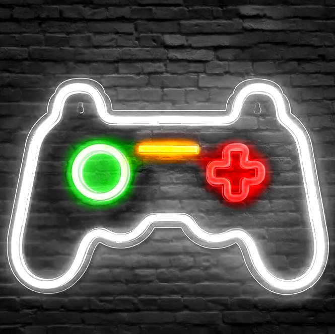 MECHARITE - Controller LED Neon Sign - Vit