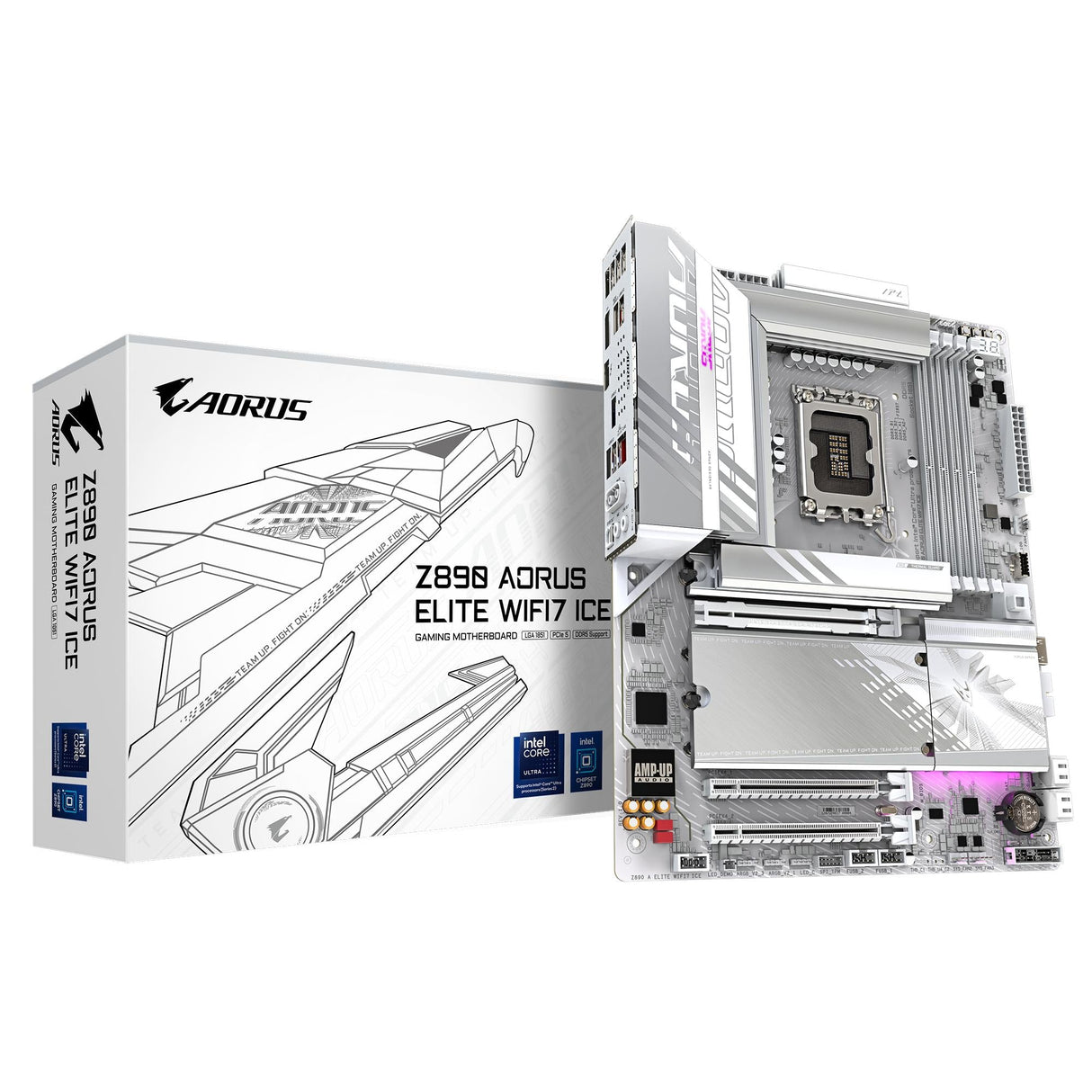 AORUS Z890 ELITE WIFI7 ICE ATX LGA1851-sockel Intel Z890