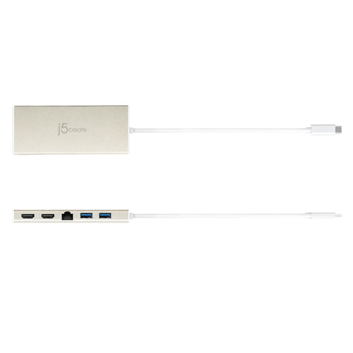 j5create JCD381-N – USB-C-dock med to HDMI-udgange – Oversigt over sider