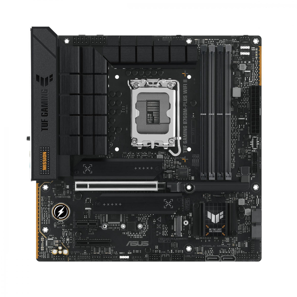 ASUS TUF GAMING B760M-PLUS WIFI II (mATX, B760, LGA 1700, DDR5)