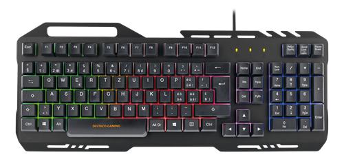 3-i-1 gaming kit, Rainbow LED-baggrundsbelysning, sort deltaco_gaming