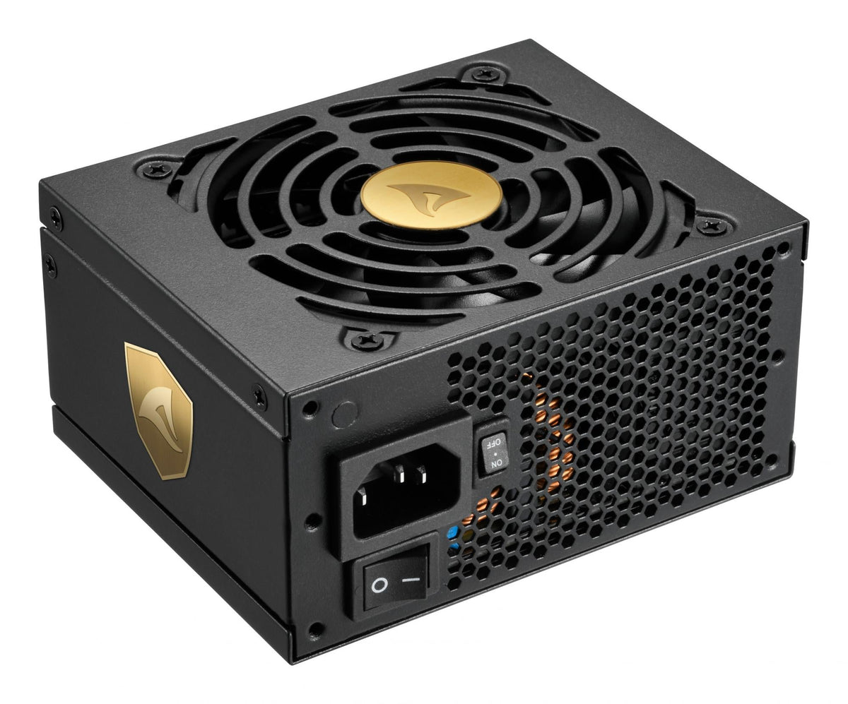 Sharkoon Rebel P20 SFX 1000W Black SFX 12V 4.1 Cybenetics Platinum 12V-2x6 600W Fully Modular Zero RPM Power Supply Sharkoon