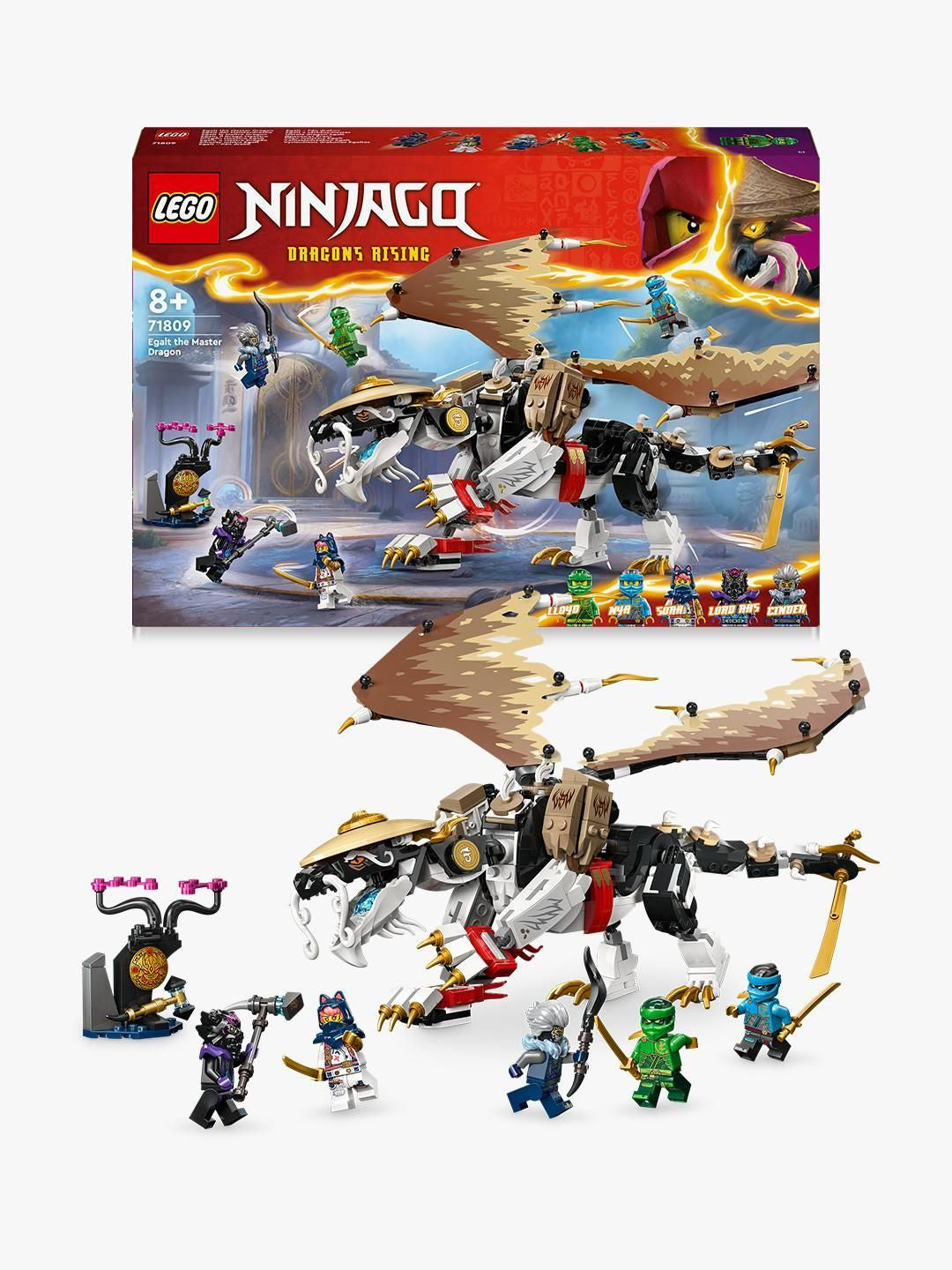 LEGO 71809 Ninjago Gleicht Master Dragon, Byggleksaksväska