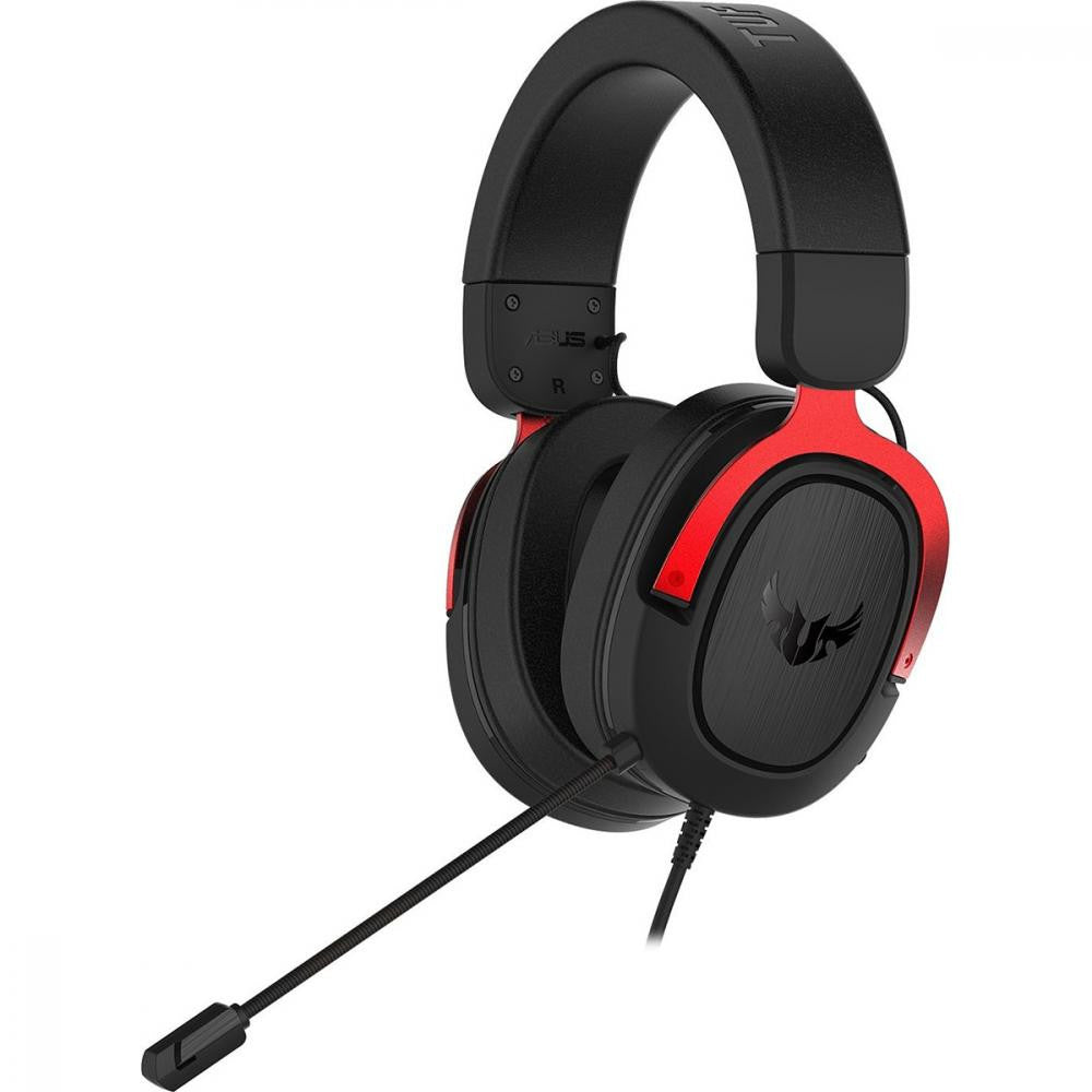 ASUS TUF H3 Gaming Headset För PC, MAC, PS4 - Röd
