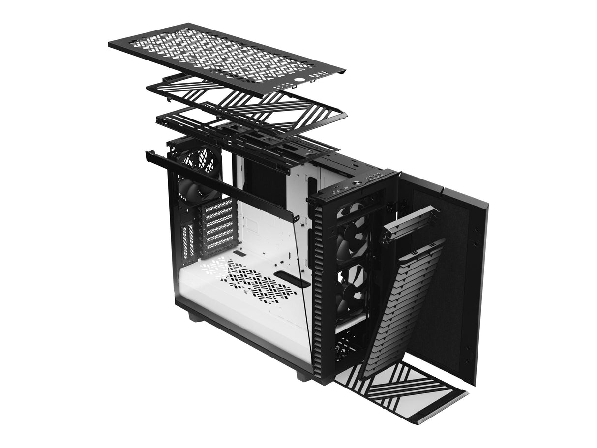 Fractal Design Define 7 Black and White TG