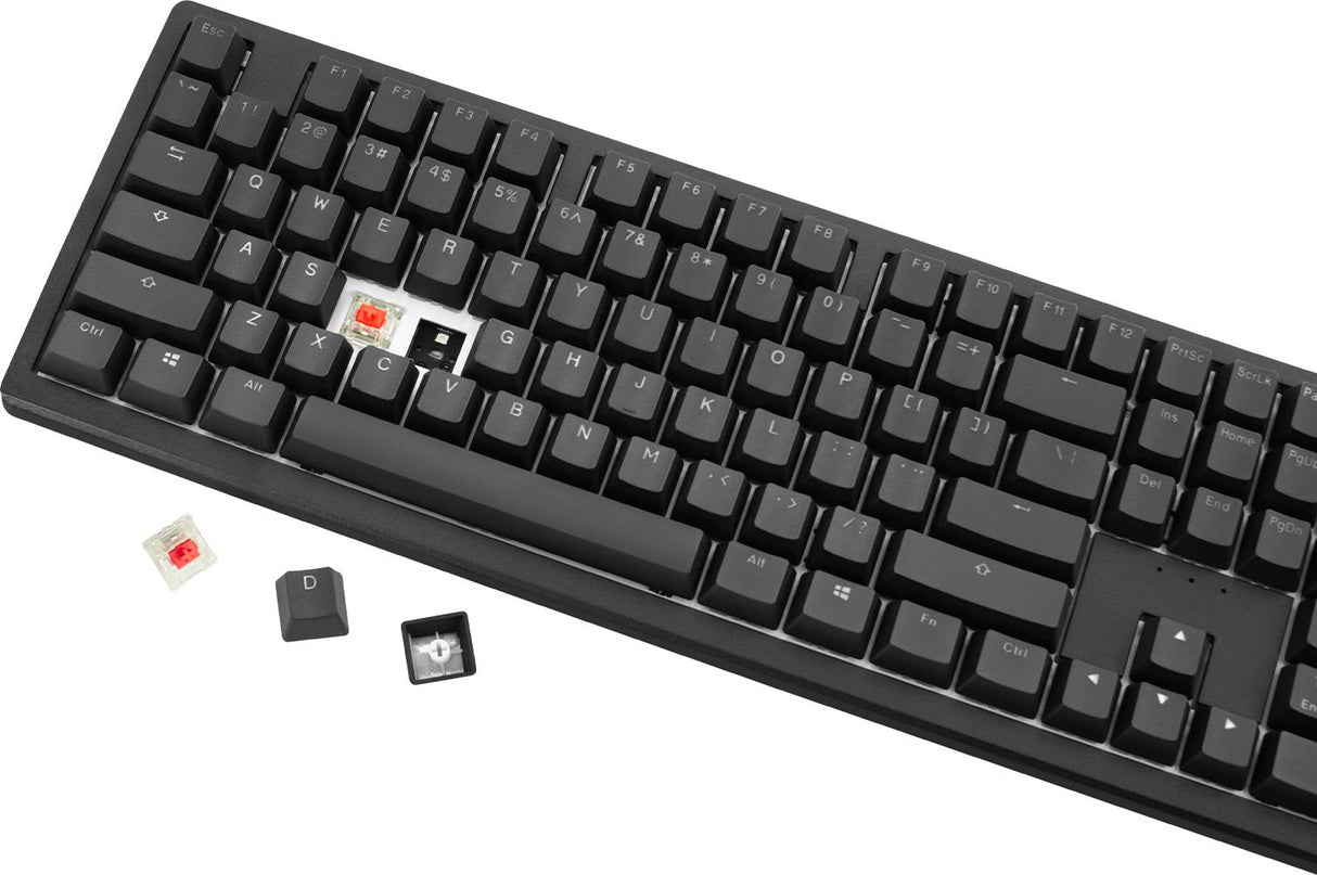 Ducky Zero - Classic - Cherry Brown - RGB - Trådlös