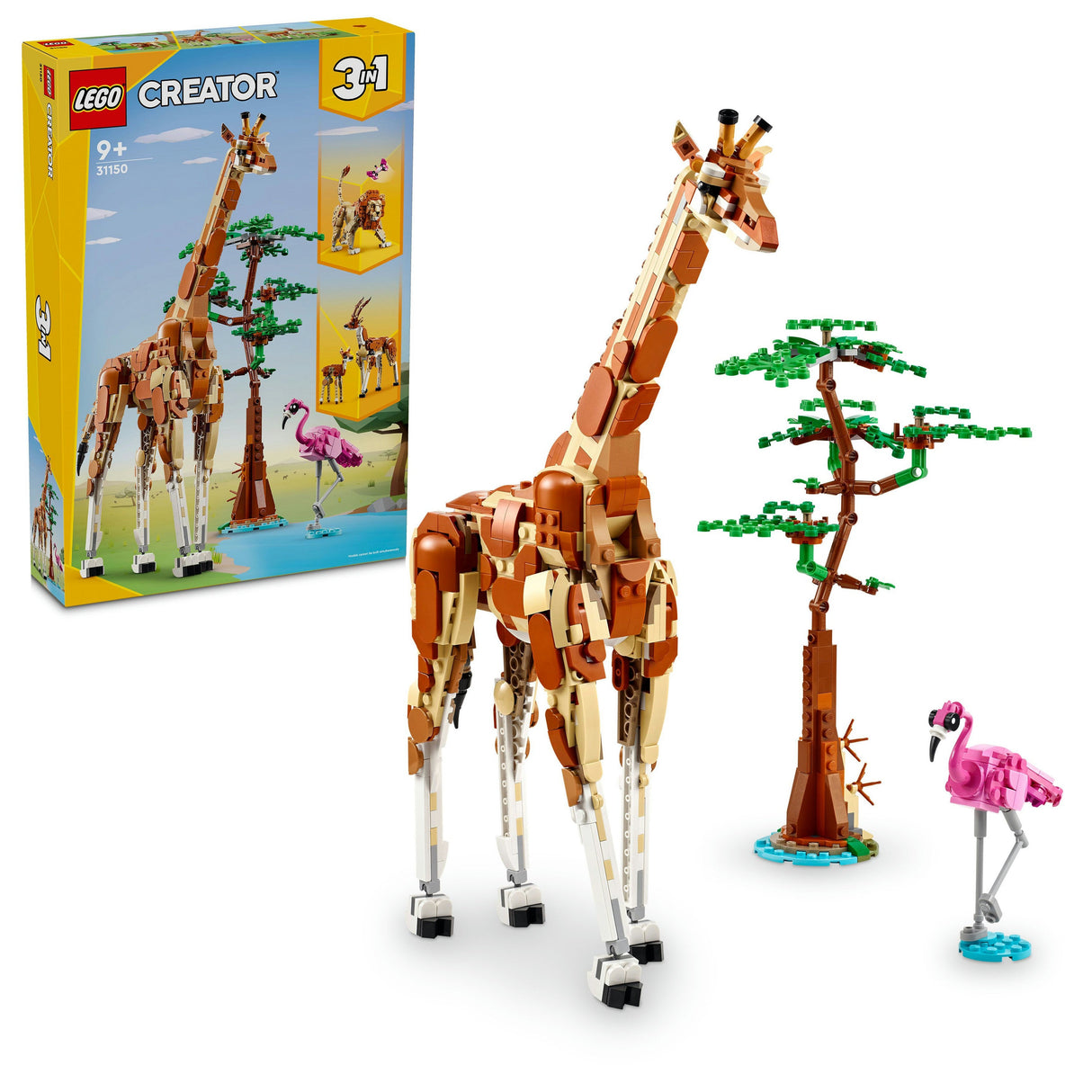 LEGO 31150 Creator 3-i-1 Byggleksak För Djursafari