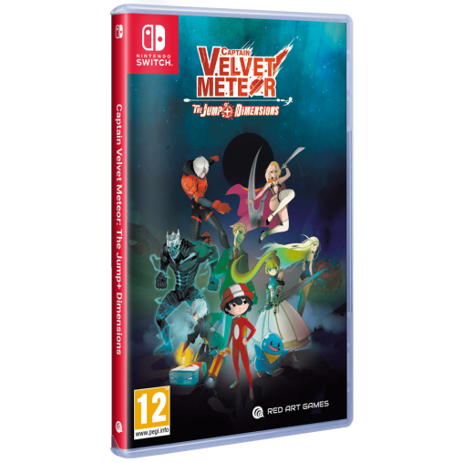 Captain Velvet Meteor: The Jump+ Dimensions – Nintendo Switch – produktmotiv