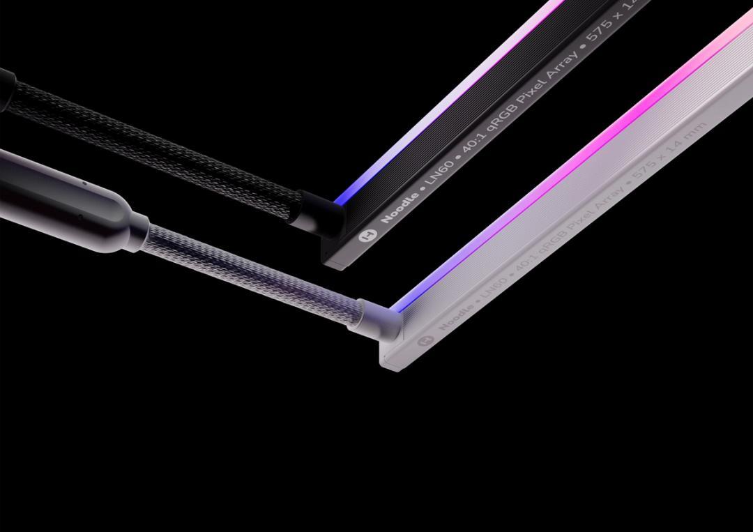 HYTE LN60 NOODLE Light Strip, Black HYTE