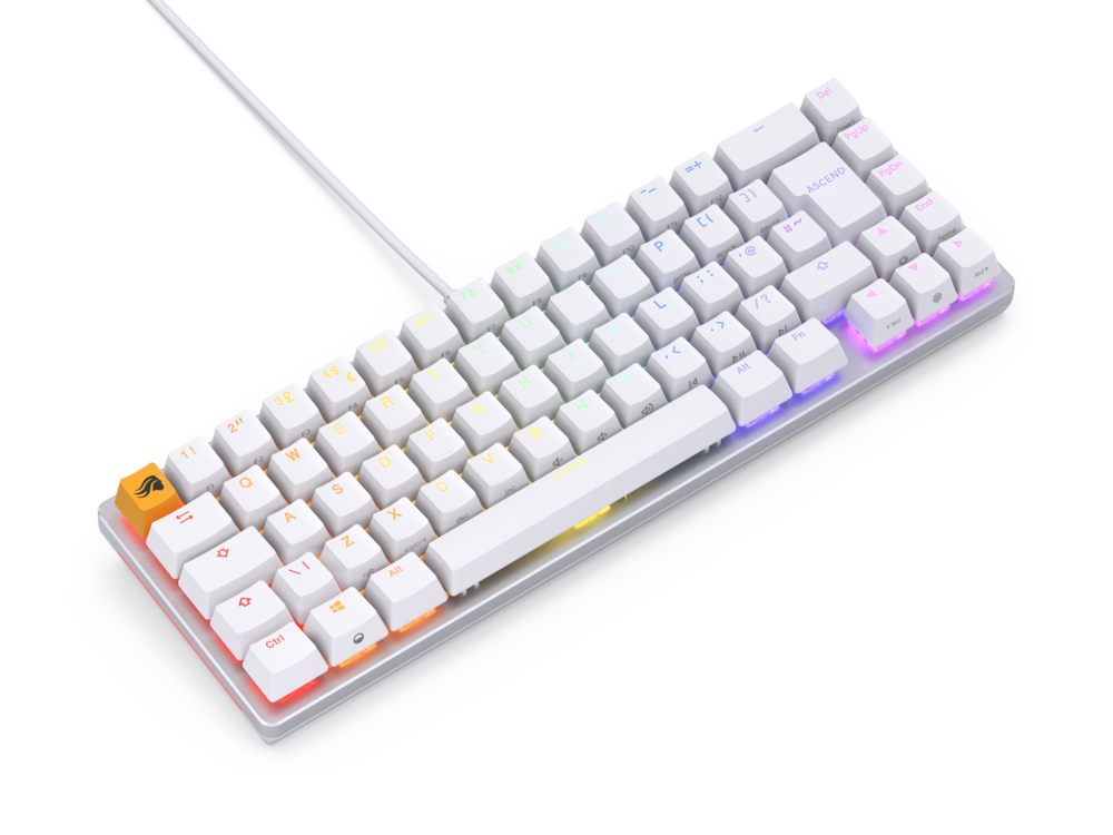 Glorious GMMK 2 Compact 65% - Fox Switch, NO-Layout - Vit