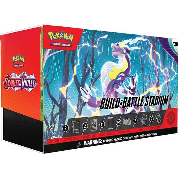 Pokémon – Scarlet & Violet 1 – Build And Battle Stadium Box (POK85347)