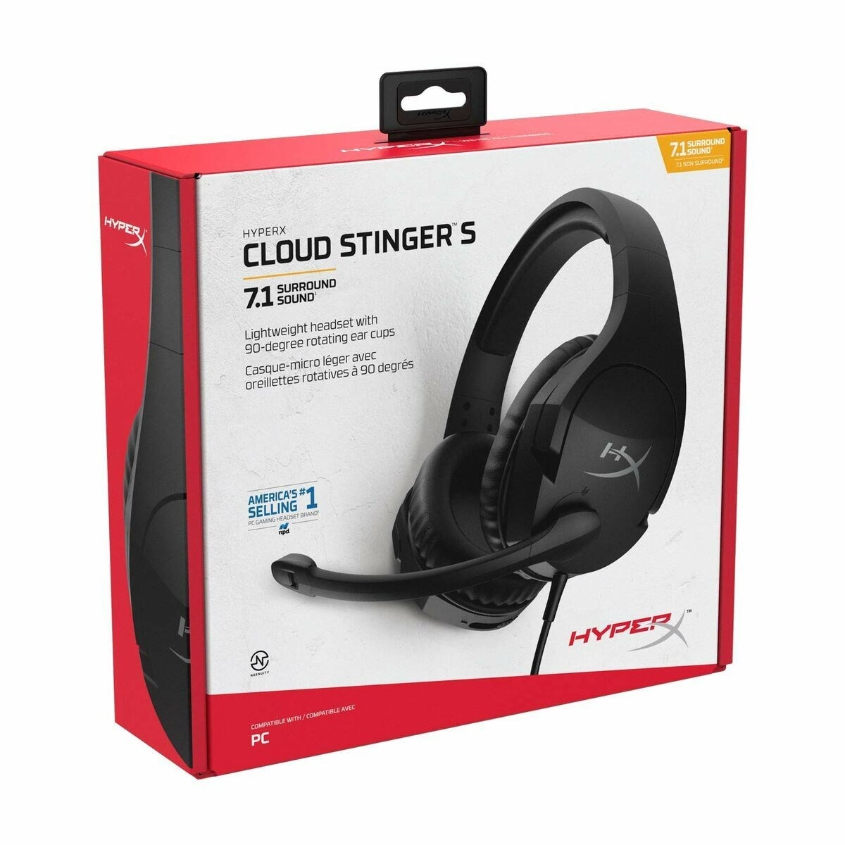 HYPERX CLOUD STINGER S 7.1 GAMING HEADSET FÖR PC