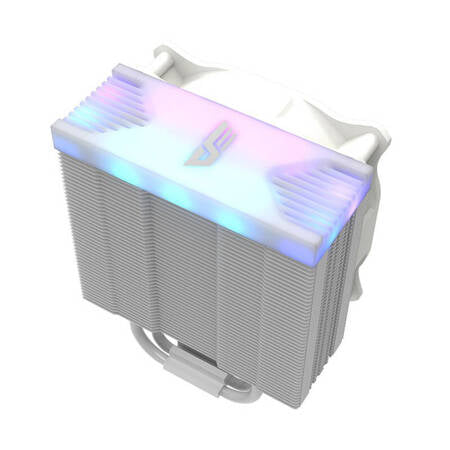 CPU Aktiv Kylning Darkflash Darkair LED (kylfläns + Fläkt 120x120) Vit