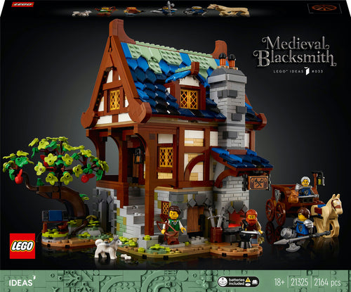 LEGO Ideas 21325 – Middelaldersmedje – æskens forside