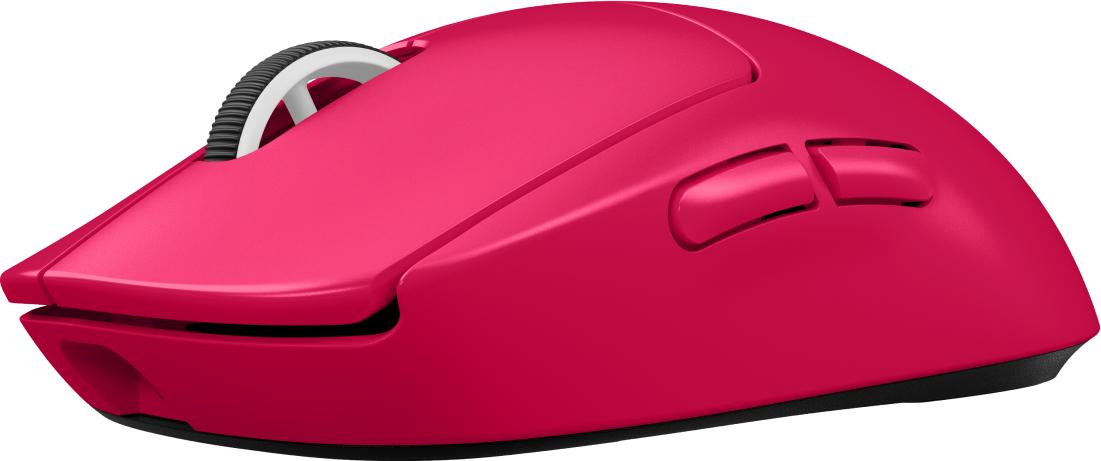 Logitech - G PRO X SUPERLIGHT 2 LIGHTSPEED Spelmus, Magenta