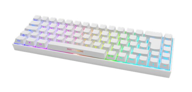 WK95R Wireless 65% Keyboard Laserade Keys Framtill RGB Nordic